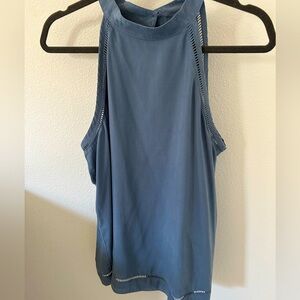 Anthropologie Cloth & Stone Sleeveless neck button Halter Top size L